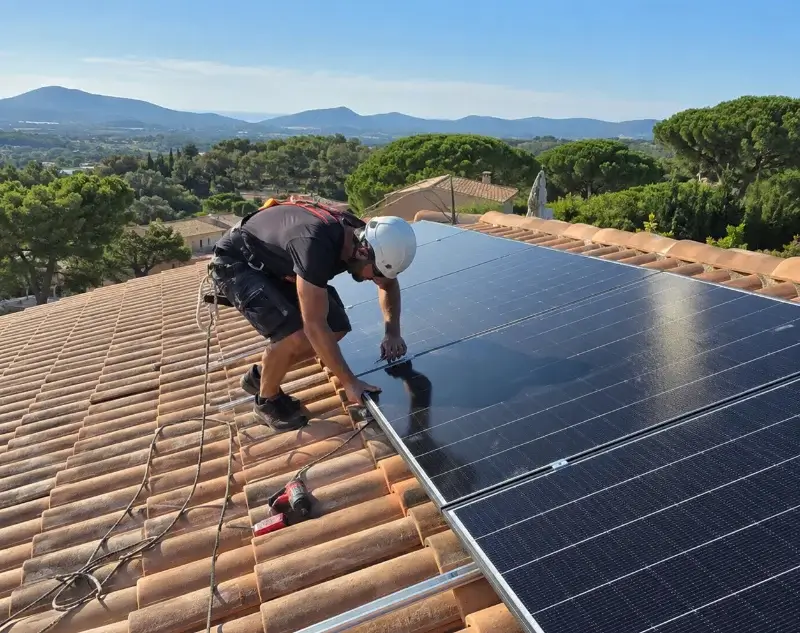 Installateur panneaux solaires Miribel — pose photovoltaïque sur toiture